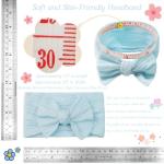 Colorful Soft Knot Baby Girl Headbands with Bows