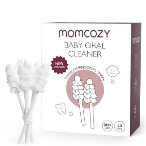 Momcozy Disposable Baby Oral Cleaner 40 Count