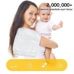 12 Pack Extra Soft Cotton Muslin Burp Cloths