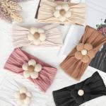3 Pack Baby Flower Headbands for Girls