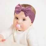 Colorful Soft Knot Baby Girl Headbands with Bows