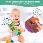 Touch and Feel Crinkle Cloth Baby Book