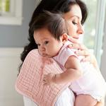 Looxii Ultra Soft Muslin Baby Burp Cloths 6-Pack