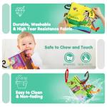 Touch and Feel Crinkle Cloth Baby Book