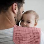 Looxii Ultra Soft Muslin Baby Burp Cloths 6-Pack