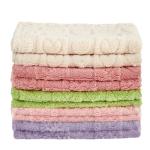 Cozy Heart Checkered Baby Blanket - Light Pink