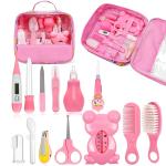 BUSATIA 13-in-1 Baby Grooming Kit - Pink