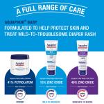 Aquaphor Baby Diaper Rash Cream, Zinc Oxide, 3.5 oz