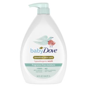 Baby Dove Fragrance-Free Sensitive Skin Body Wash