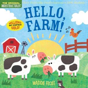 Indestructibles: Hello, Farm! Chew Proof Baby Book