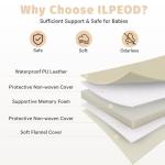 ILPEOD Thick Waterproof Baby Play Mat - Beige