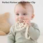 Silicone Ring Teether Toys for Babies 0-24 Months
