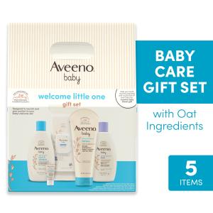 Aveeno Baby Welcome Gift Set with 5 Items