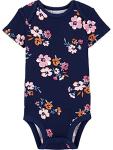 Carter's Baby Girls' 6-Pack Bodysuits, 3-6 Months