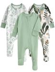 Organic Cotton Baby Pajamas 3-Pack for Infants