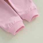 Baby Girl 1st Birthday Outfit Set, Pink