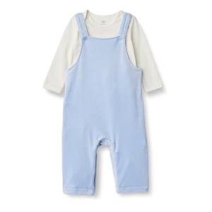 Sofia Grainge Unisex Babies' Velour Overall Set