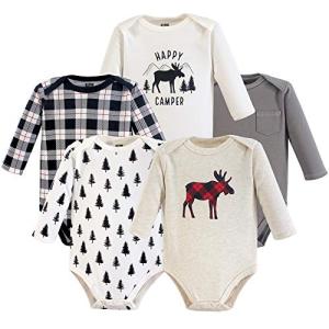 Hudson Baby Moose Long-Sleeve Bodysuit for Infants