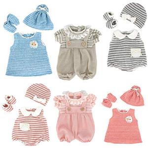 Adorable 6-Piece Baby Doll Clothes Set