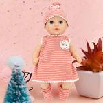 Adorable 6-Piece Baby Doll Clothes Set