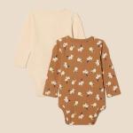 Amazon Essentials Long-Sleeve Bodysuits for Babies