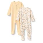 Amazon Essentials Baby Cotton Footed Bodysuit Pack