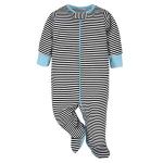 Baby Boys’ 4-Pack Blue Elephant Onesies