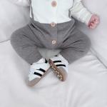 Retro PU Leather Baby Sneakers for Toddlers