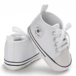Unisex Baby Canvas High-Top Anti-Slip Sneakers