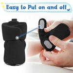 Cozy Fleece Baby Booties for 6-12 Months