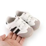 Retro PU Leather Baby Sneakers for Toddlers