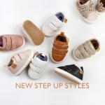 Non-Slip High-Top Baby Sneakers for Infants