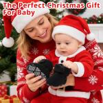 Cozy Fleece Baby Booties for 6-12 Months