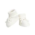 Hadetoto Cozy Knit Baby Booties for Newborns