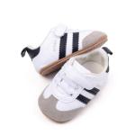 Soft Rubber Sole Toddler Oxford Shoes - White
