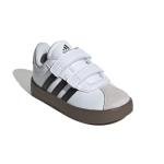 Adidas Kids VL Court 3.0 Sneakers, White/Black/Grey