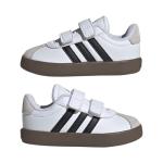 Adidas Kids VL Court 3.0 Sneakers, White/Black/Grey