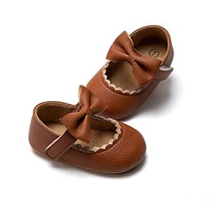 Meckior Baby Girls Bowknot Mary Jane Shoes
