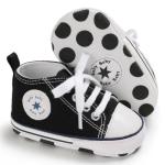 Unisex Non-Slip Canvas Baby High Top Sneakers