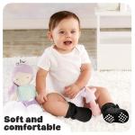 Cozy Non-Slip Fleece Baby Booties for 6-12 Months