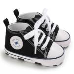 Unisex Non-Slip Canvas Baby High Top Sneakers