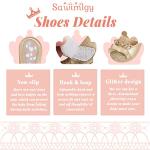 Baby Girls' Sequined Crown Ballet Flats