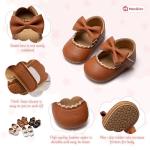 Meckior Baby Girls Bowknot Mary Jane Shoes