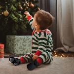 Cozy Non-Slip Fleece Baby Booties for 6-12 Months