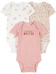 Carter's Baby Bodysuit 3-Pack, Preemie to 18 Months