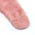 Unisex Plush Bear Ears Baby Winter Jumpsuit