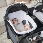 Pamo Babe 4-in-1 Baby Playard and Bassinet