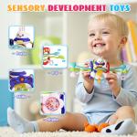 Dimoarch 4-in-1 Montessori Baby Toys for Infants