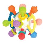Nuby Colorful Rattle and Textured Teether Toy