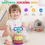 Dimoarch 4-in-1 Montessori Baby Toys for Infants